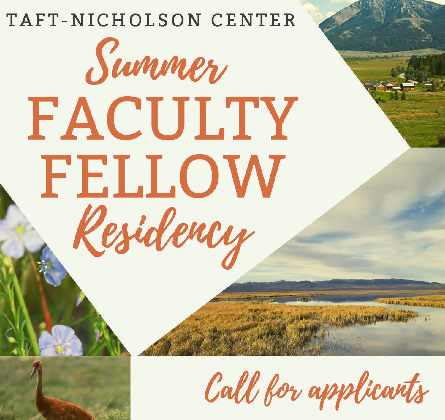 Taft Nicholson Summer Fellow Residencies